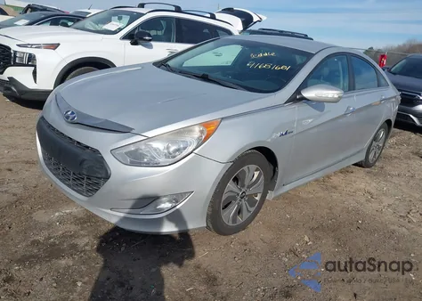 2013 Hyundai Sonata Hybrid Limited из США, поврежденный, VIN KMHEC4A44DA100961